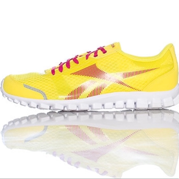 reebok realflex yellow